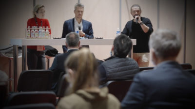 Conférence avec des experts des vins et spiritueux à VS Pack